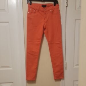 Banana Republic Orange Skinny Jeans